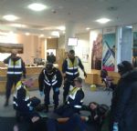 Salford Civic Centre Shut Down By Barton Moss Protectors